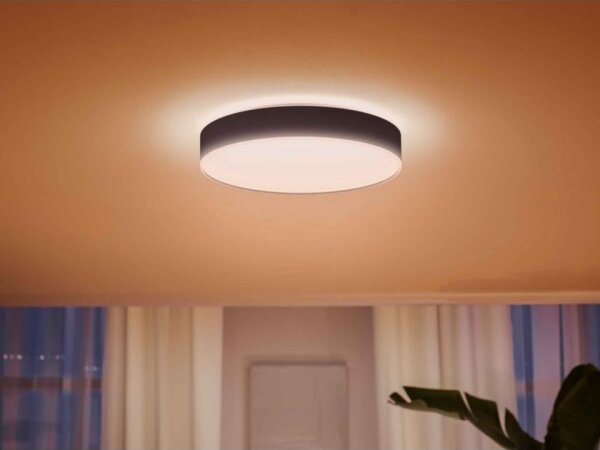 Philips - LED Stmívatelné stropní svítidlo Hue ENRAVE L LED/33,5W/230V černá+ DO