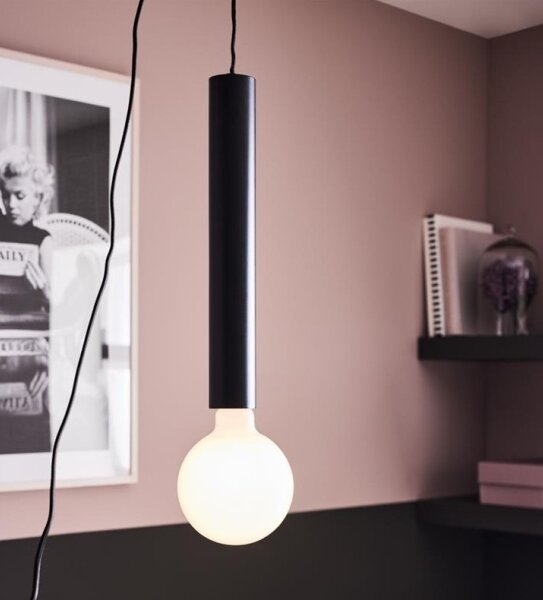 Markslöjd 108260 - Lustr na lanku SENCILLO 1xE27/40W/230V černá