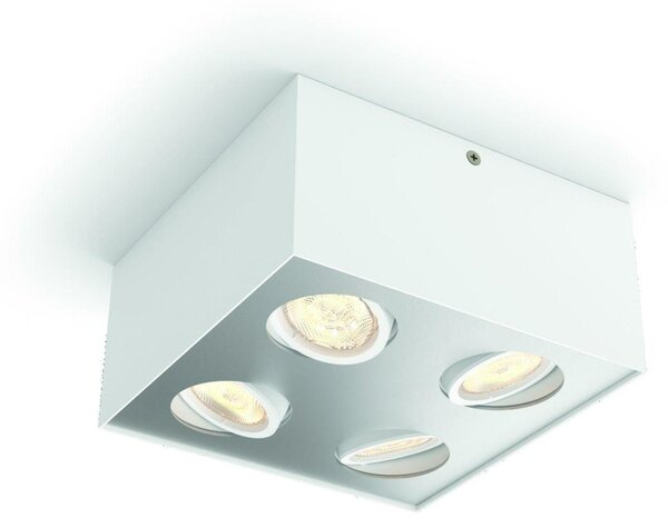 LED Bodové svítidlo Philips Box 50494/31/P0 bílé 4x4,5W