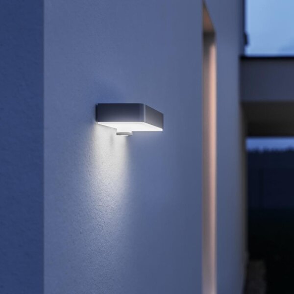 Steinel 052652-LED Solární svítidlo se senzorem LED/1,5W 2x2000mAh IP44 stříbrná