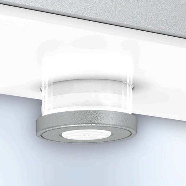 Steinel 052652-LED Solární svítidlo se senzorem LED/1,5W 2x2000mAh IP44 stříbrná