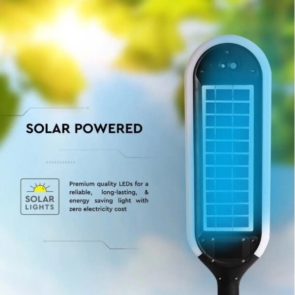 LED Solární lampa se senzorem BOLLARD LED/5W/5,5V 70 cm 3000K IP65 2000 mAh