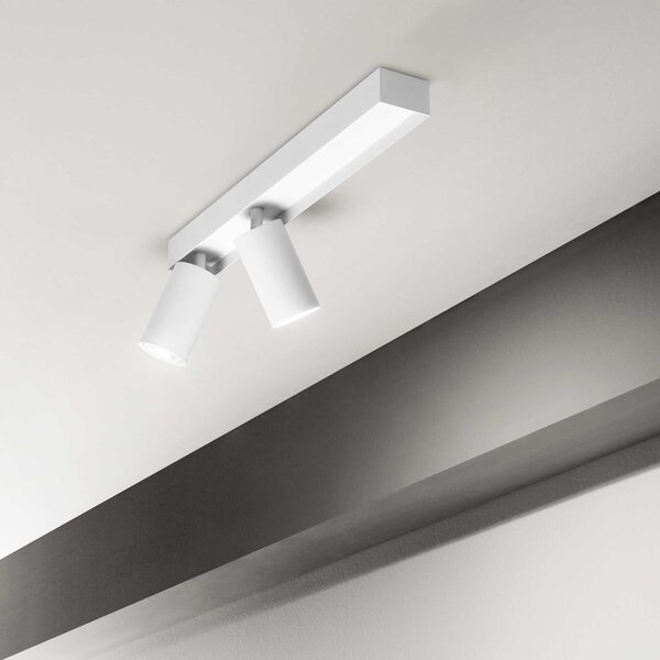 Ideal Lux Designové stropní svítidlo PROFILO 2xGU10 Barva: Bílá