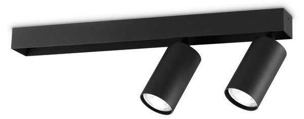Ideal Lux Designové stropní svítidlo PROFILO 2xGU10 Barva: Černá