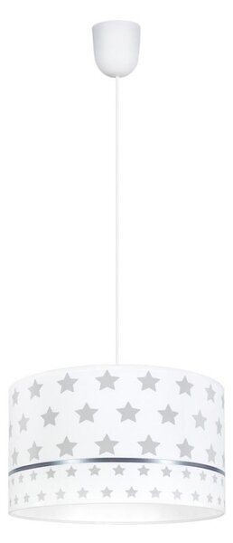 Dětský lustr PIKKI 1xE27/60W/230V šedá