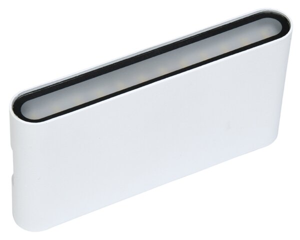Ecolite SMD fasádní svítidlo 2x6W 800lm CCT IP65 bílé ZFP12-BI
