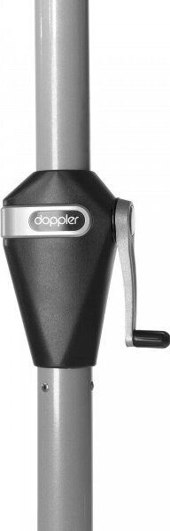 Doppler ACTIVE KURBEL zahradní slunečník 380 cm světle šedá