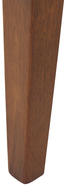 Rozkládací jídelní stůl MASELA Tmavě hnědá 90/120 cm 60 cm Dřevo