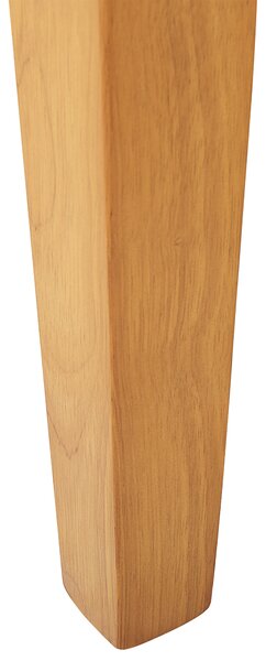 Rozkládací jídelní stůl MASELA Hnědá 90/120 cm 60 cm Dřevo