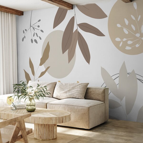 Fototapety Abstrakce s rostlinami, Tapety Unikátní, w05552v1 : uwalls.cz