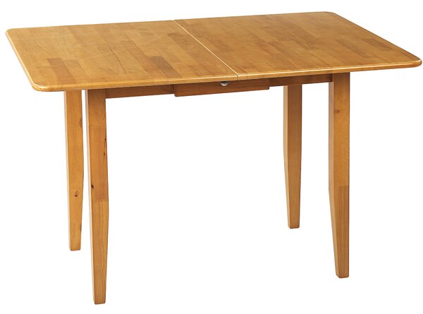 Rozkládací jídelní stůl MASELA Hnědá 90/120 cm 60 cm Dřevo