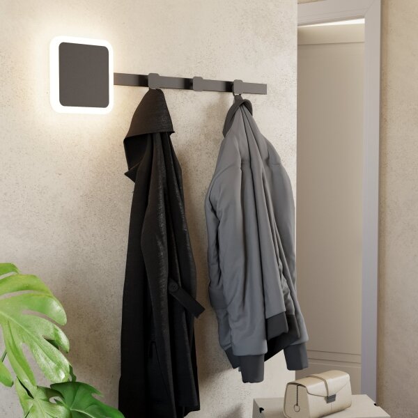 Eglo 99595 - LED Nástěnný věšák se svítidlem CARTIGNANO LED/7,8W/230V