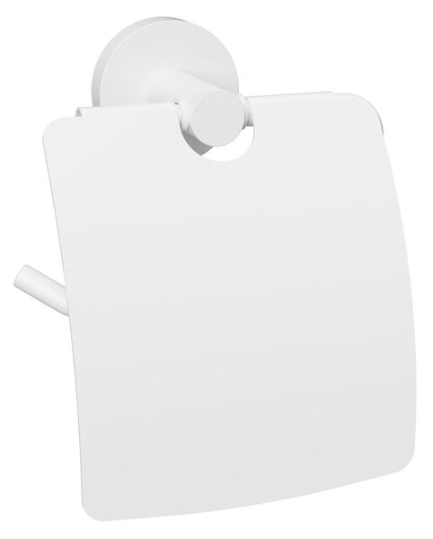 Sapho, X-ROUND WHITE držák toaletního papíru s krytem, bílá, XR732W