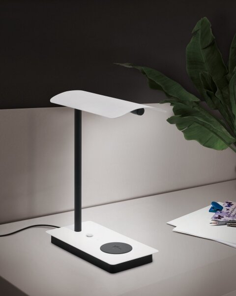 Eglo 99828 - LED Stmívatelná dotyková stolní lampa ARENAZA LED/5,8W/230V bílá