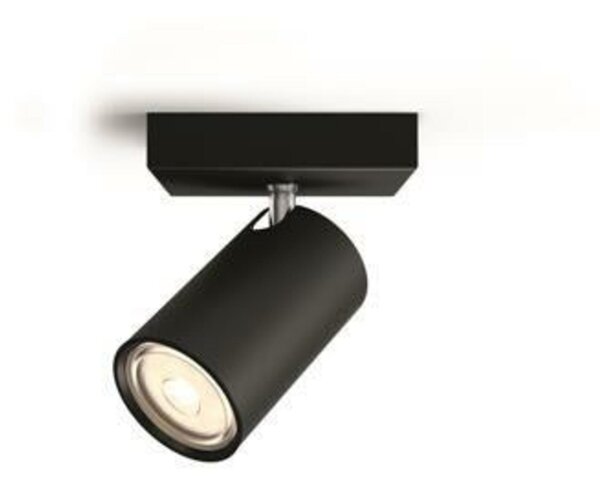 Bodové svítidlo Philips Kosipo 50591/30/PN černé 1x max.10W