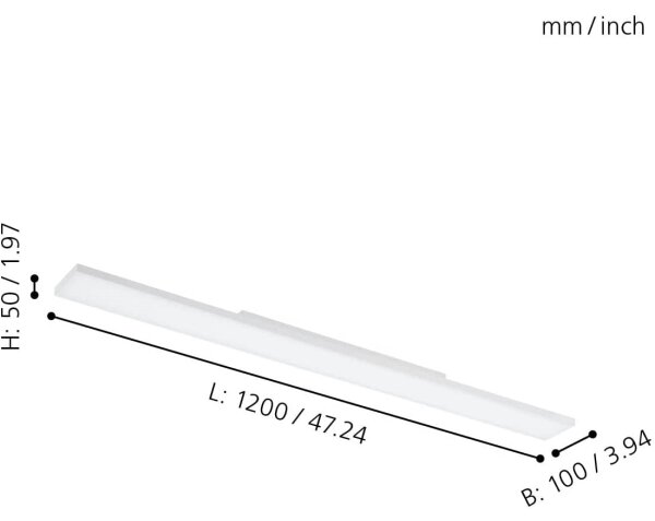 Eglo 900062 - LED RGBW Stmívatelné stropní svítidlo TURCONA-Z LED/34,2W/230V