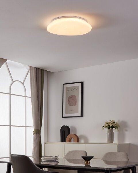 Eglo 900128 - LED RGBW Stmívatelné stropní svítidlo SILERAS-Z LED/21,6W/230V