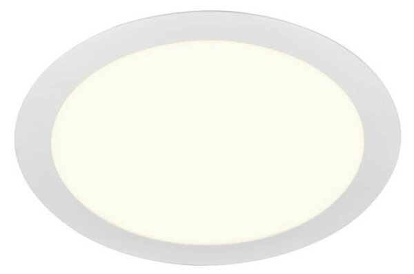 SLV BIG WHITE SENSER 24 DL vnitřní LED stropní zápustné svítidlo kulaté bílé, 4000 K 1004696