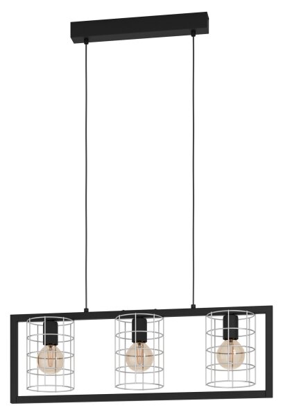 Eglo 43663 - Lustr na lanku JUBILY 3xE27/40W/230V