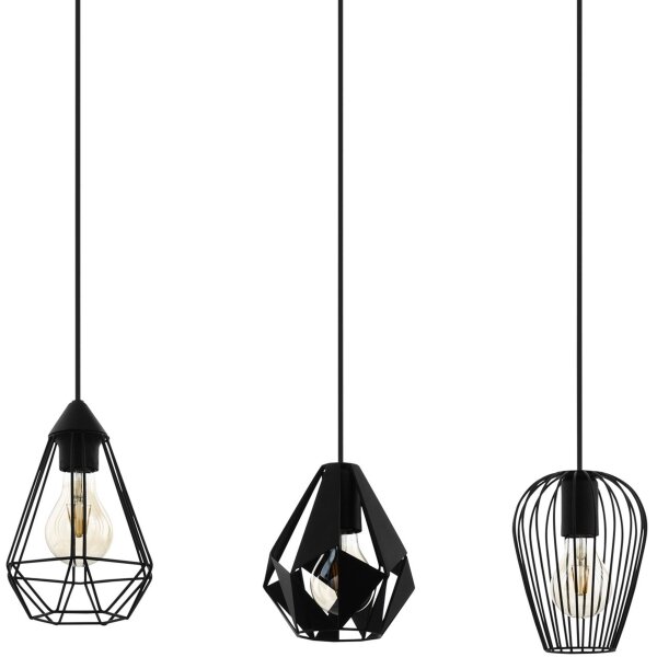 Eglo 43581 - Lustr na lanku DISTAFF 3xE27/40W/230V