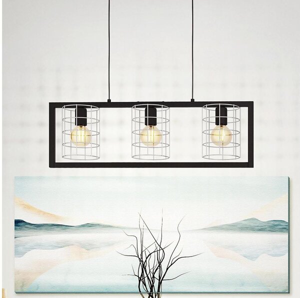 Eglo 43663 - Lustr na lanku JUBILY 3xE27/40W/230V