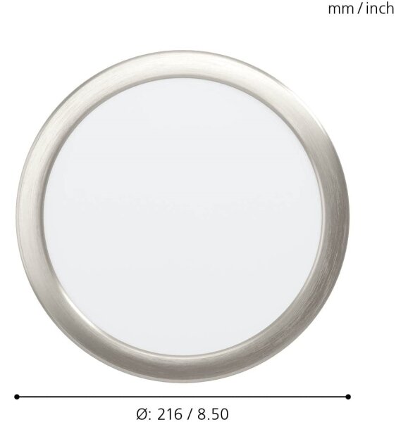 Eglo 98844 - LED Stmívatelné koupelnové svítidlo FUEVA-Z LED/16,5W/230V IP44
