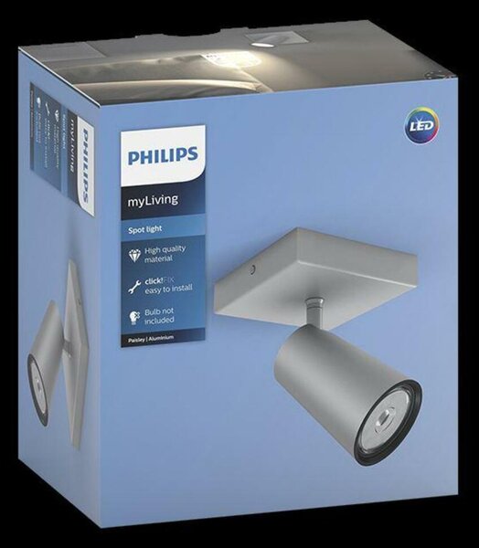 Bodové svítidlo Philips Paisley 50571/48/PN šedé 1x max.5,5W