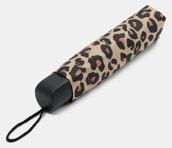 Sinsay - Deštník s leopardím vzorem - hnědá
