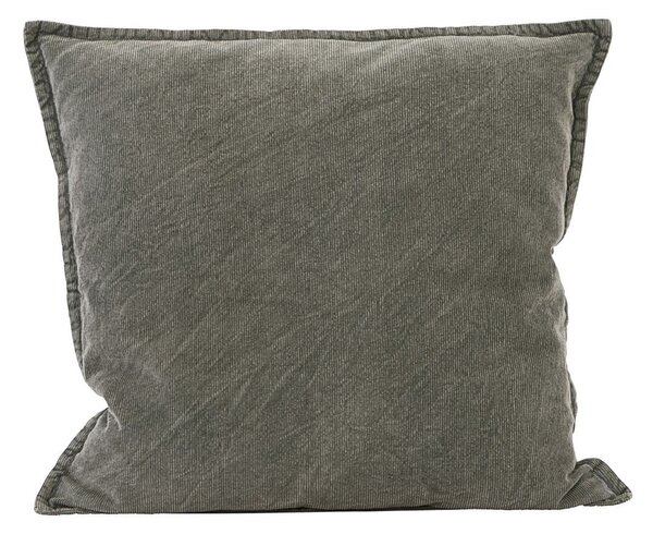 Bavlněný povlak na polštář 50x50 cm CUR House Doctor - tmavě šedý