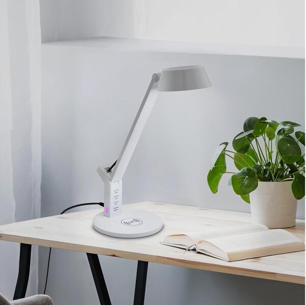 Eglo 99831 - LED Stmívatelná dotyková stolní lampa BANDERALO LED/4,8W/230V bílá