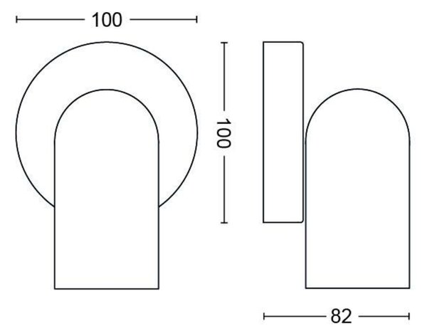 Bodové svítidlo Philips Pongee 50581/31/PN bílé 1x max.10W