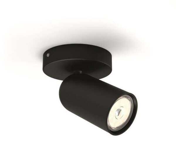 Bodové svítidlo Philips Pongee 50581/30/PN černé 1x max.10W