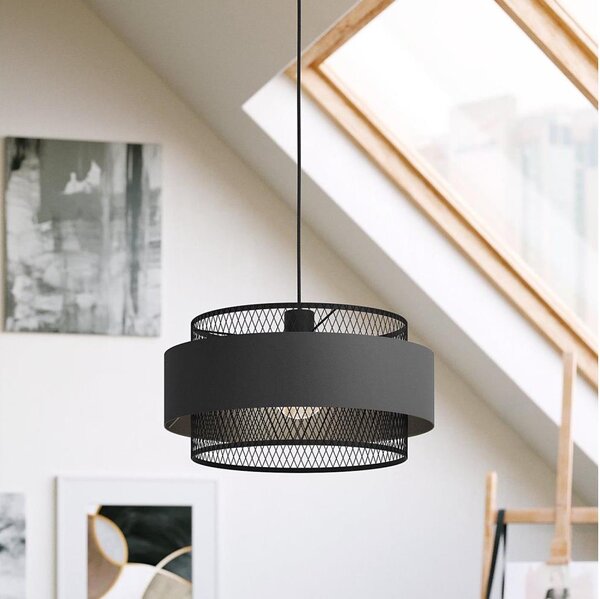Eglo 43668 - Lustr na lanku BAZELY 1xE27/40W/230V