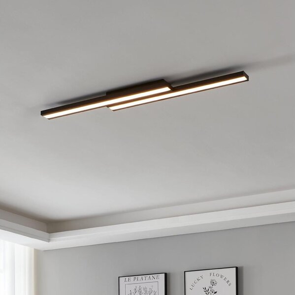 Eglo 31715 - LED RGBW Stmívatelné stropní svítidlo SALITERAS-Z 20,4W/230V černá