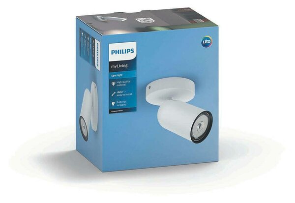 Bodové svítidlo Philips Pongee 50581/31/PN bílé 1x max.10W