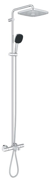 Grohe Vitalio Comfort vanová sada se sprchou na stěnu s termostatem s dešťovou sprchou StarLight Chrome 26984001