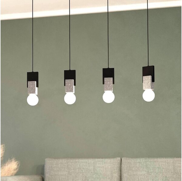Eglo 99532 - Lustr na lanku LOBATIA 4xE27/40W/230V