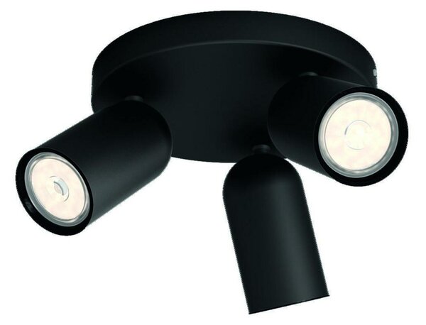 Bodové svítidlo Philips Pongee 50583/30/PN černé 3x max.10W