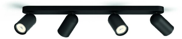 Bodové svítidlo Philips Pongee 50584/30/PN černé 4x max.10W