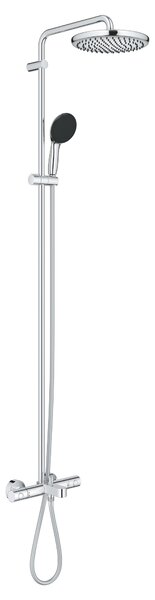 Grohe Vitalio Start System vanová sada se sprchou na stěnu s termostatem s dešťovou sprchou chrom 26988001