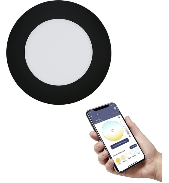 Eglo 900106 - LED Stmívatelné koupelnové svítidlo FUEVA-Z LED/5,4W/230V IP44