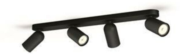 Bodové svítidlo Philips Pongee 50584/30/PN černé 4x max.10W