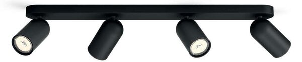 Bodové svítidlo Philips Pongee 50584/30/PN černé 4x max.10W