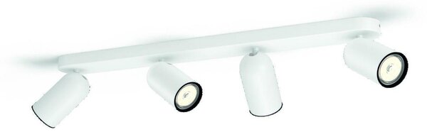 Bodové svítidlo Philips Pongee 50584/31/PN bílé 4x max.10W