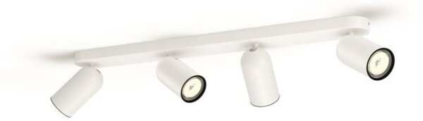 Bodové svítidlo Philips Pongee 50584/31/PN bílé 4x max.10W