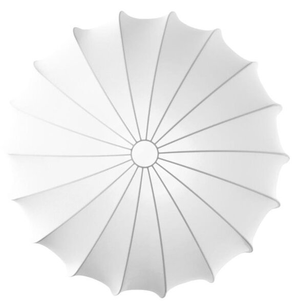 Axolight Muse, designové svítidlo z bílého textilu, 2xE27 max.60W, prům. 60cm