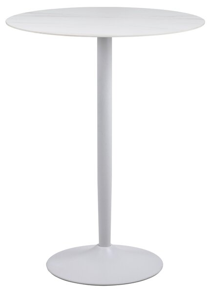 BAROVÝ STŮL, bílá, 80/105/80 cm MID.YOU, Online Only