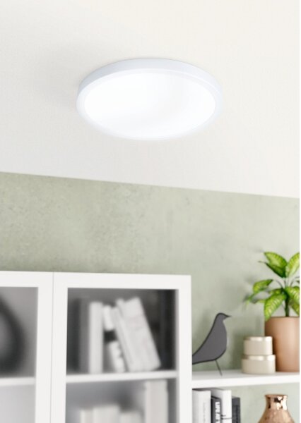 Eglo 30891 - LED Koupelnové stropní svítidlo FUEVA LED/20,5W/230V IP44 bílá
