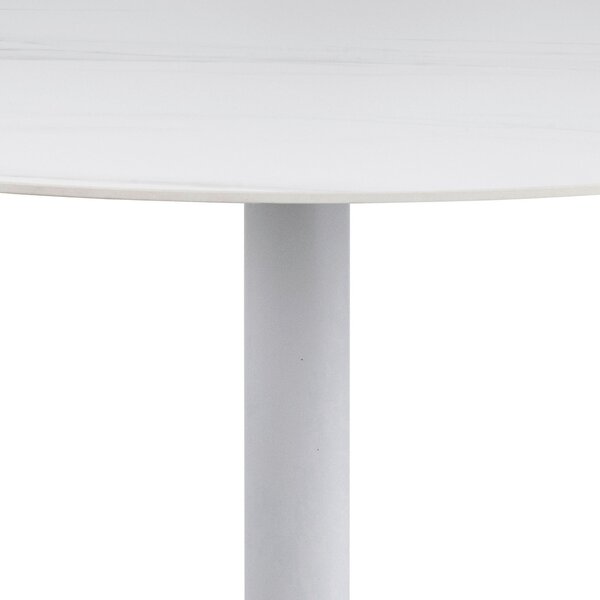 BAROVÝ STŮL, bílá, 80/80/105 cm P & B - Barové stoly, Online Only