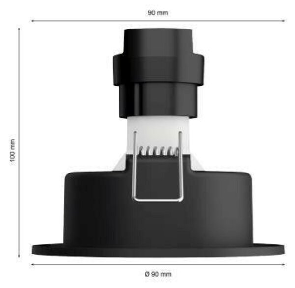 PHILIPS HUE Hue Bluetooth LED White and Color Ambiance set 3ks Zapuštěných bodových svítidel Philips Centura 8719514342880 GU10 3x5,7W 3x350lm 2000-6500K RGB IP20 bílé, stmívatelné